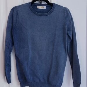 Jean Color Stitched Sweater